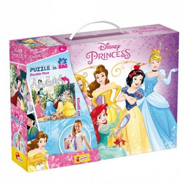 Продукт Lisciani PRINCESS - Детски пъзел в чанта 60ч. - 0 - BG Hlapeta